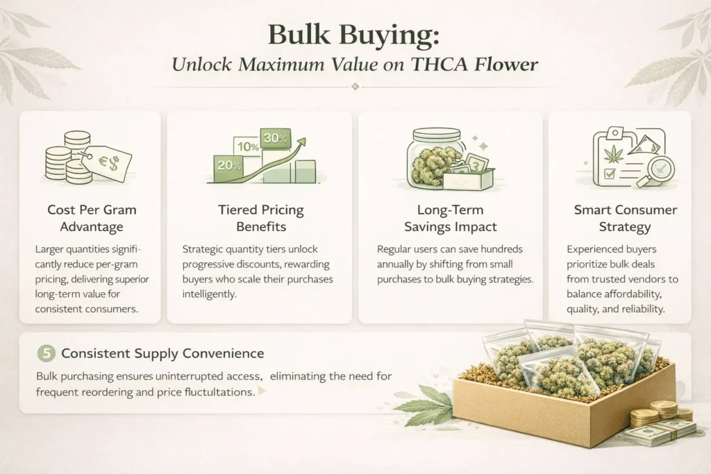 bulk THCA flower prices