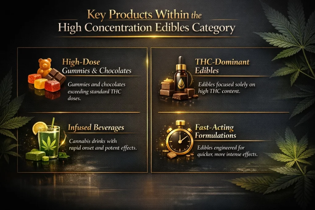 high potency THC products