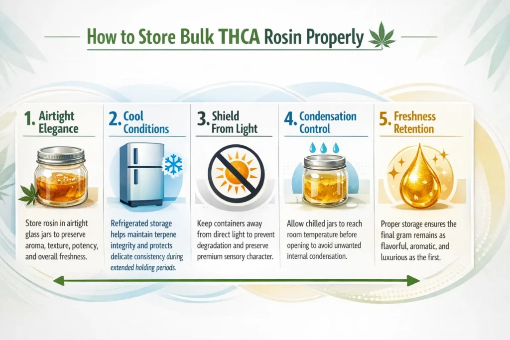 how-to-store-THCA-rosin-properly