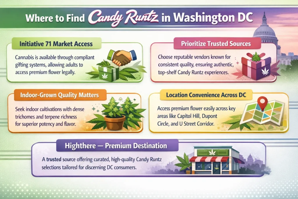 where to buy candy runtz in DC