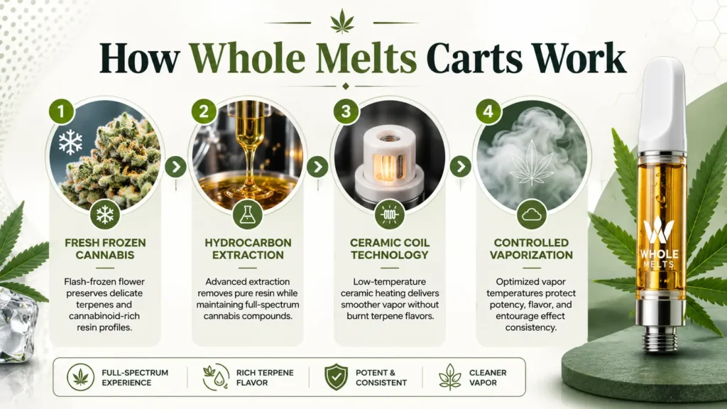 authentic whole melts carts