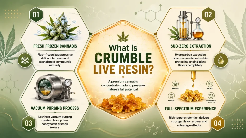 live resin crumble delivery