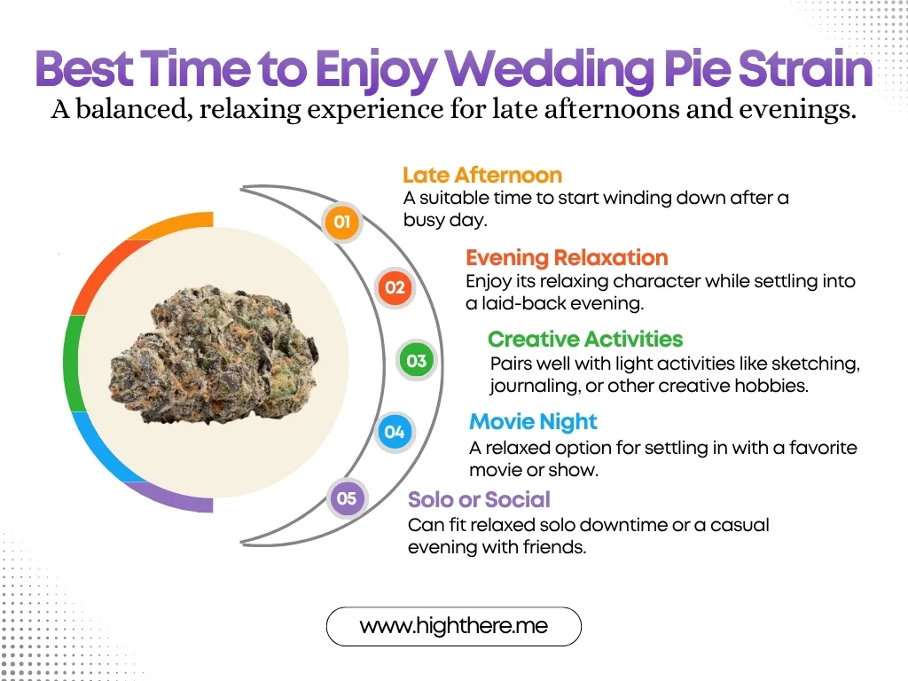 Best Time to Enjoy Weeding Pie Strain