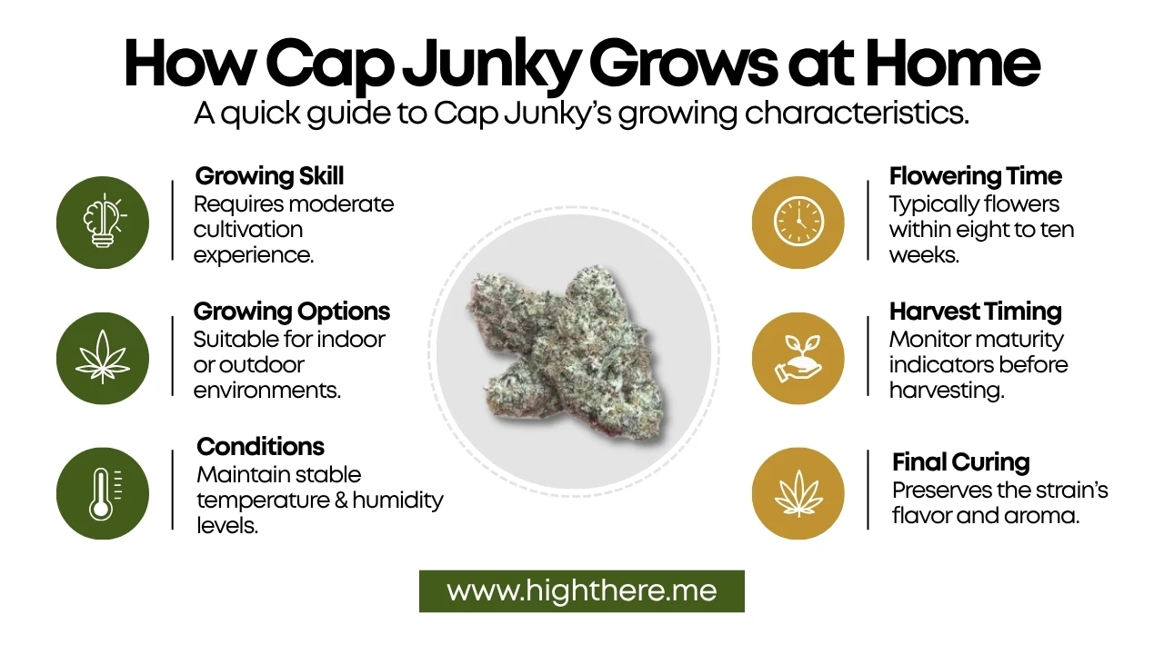How to Grow Cap Junky Strain at Home