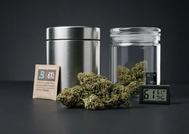 Stainless Steel Or Glass For Weed Storage