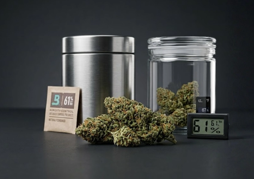 Stainless Steel Or Glass For Weed Storage