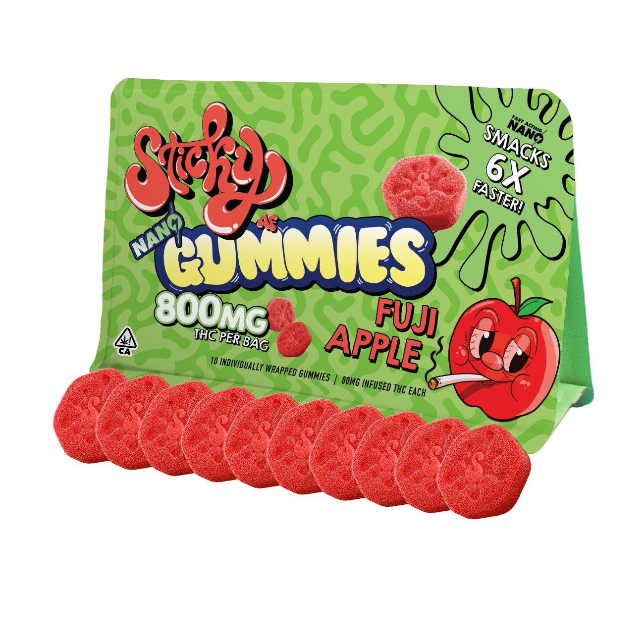 Fuji Apple THC Gummies
