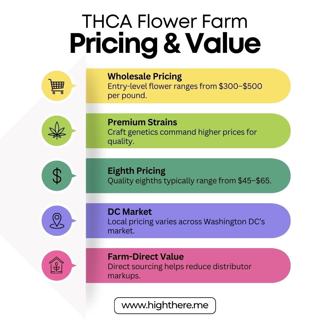 THCA Flower Farm Pricing
