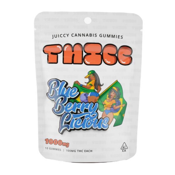 Blueberry Licious – Thicc Gummies 1000mg