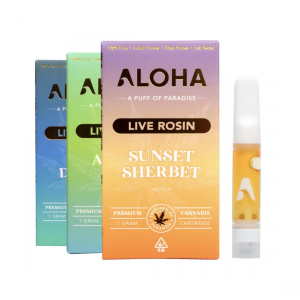 aloha live rosin vape carts