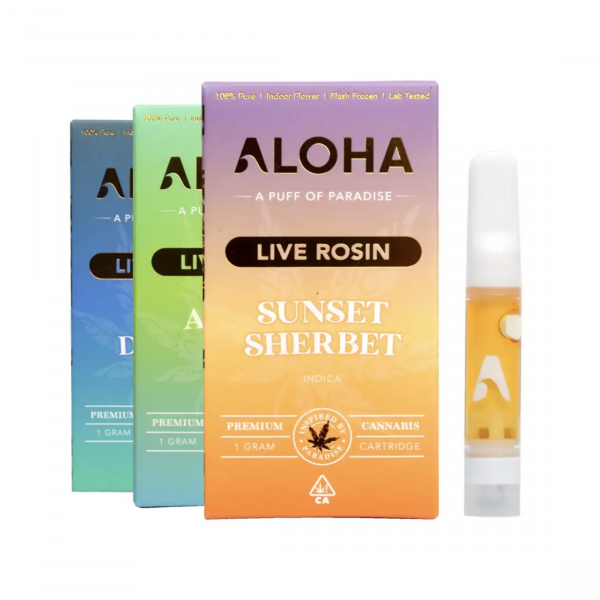 Aloha Live Rosin Carts