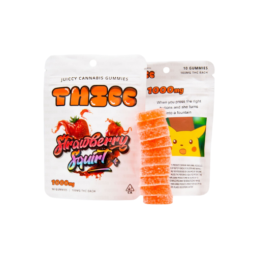Strawberry Squirt – Thicc Gummies 1000mg