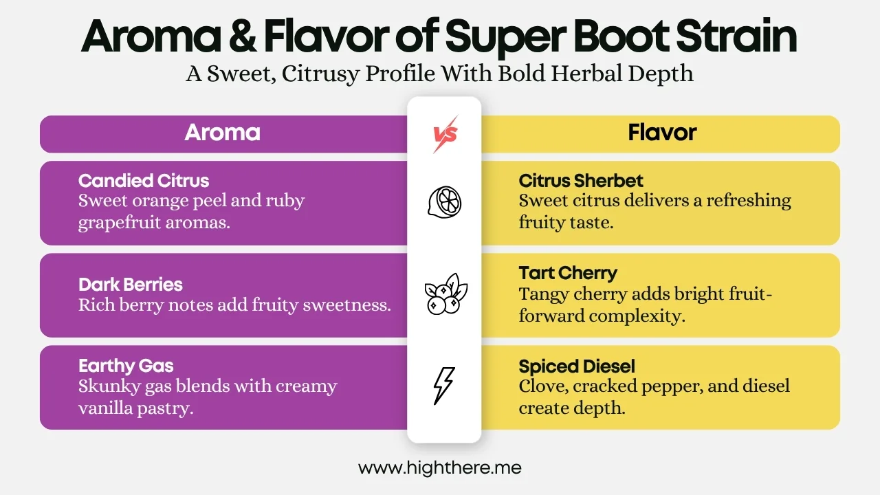 Super Boot Strain Flavor