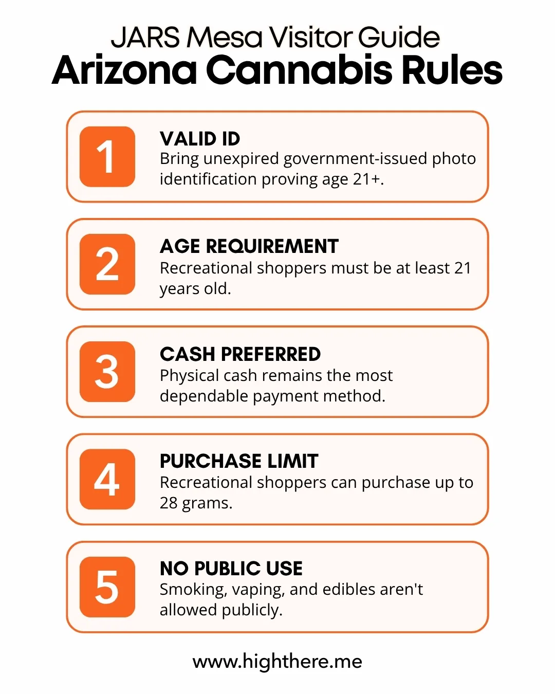 jars mesa cannabis rules