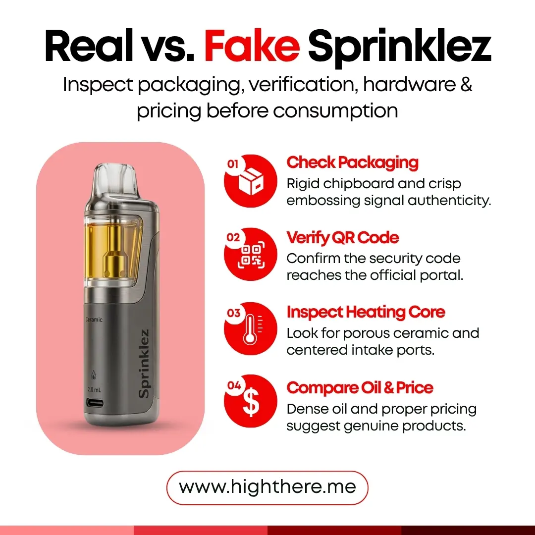 Sprinklez Disposable Real or Fake