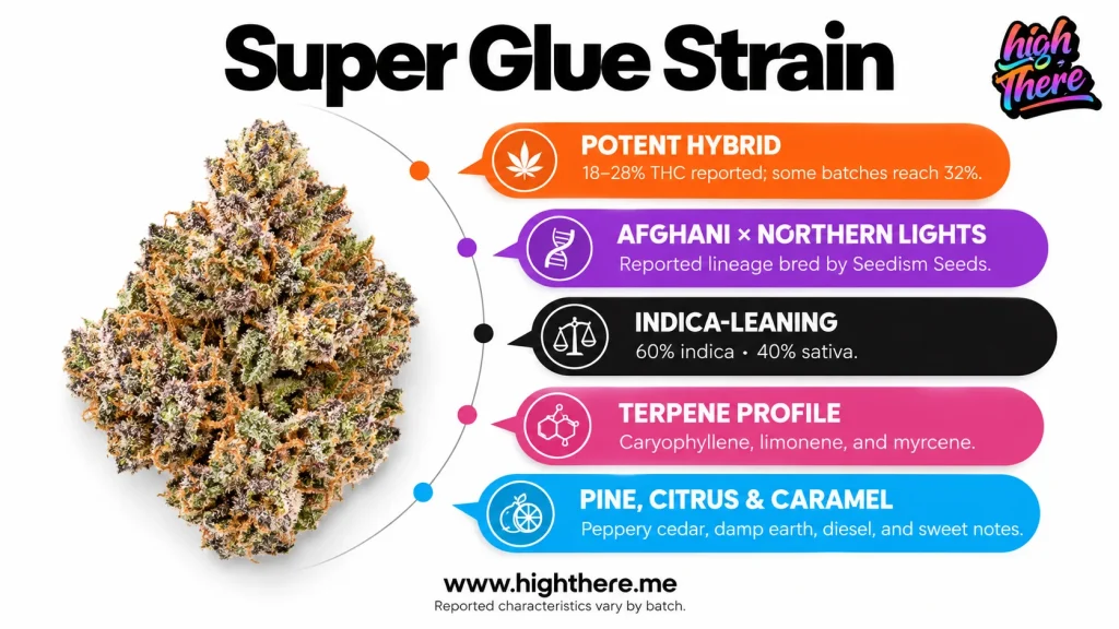 Super Glue Strain' cannabis in DC