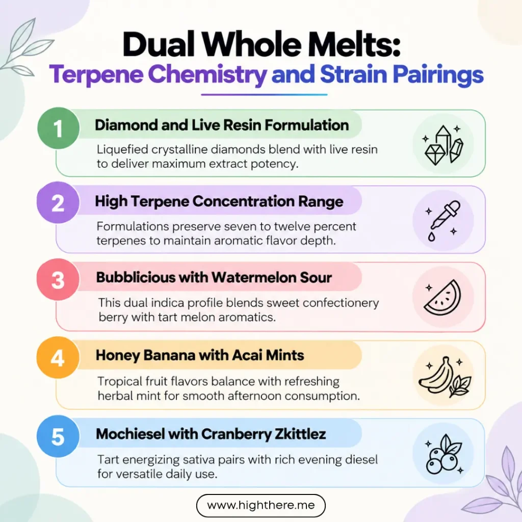 dual whole melts flavors in dc