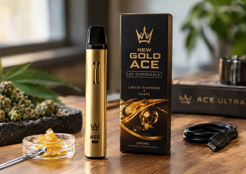 gold ace weed pen