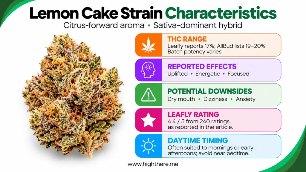 lemon cake strain cannabis in DC