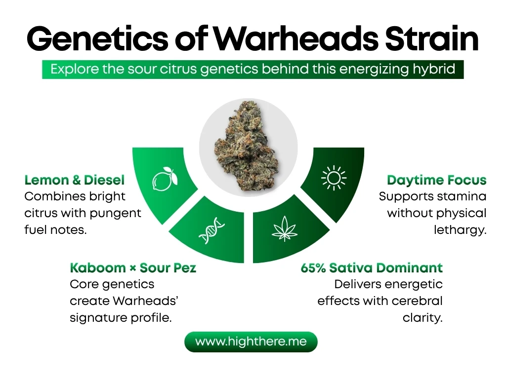 warheads strain genetics