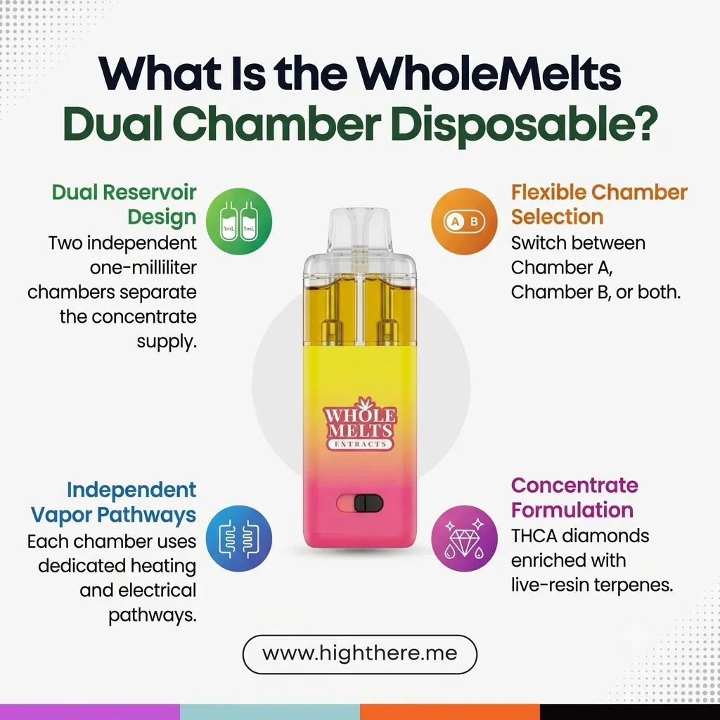 Double the Flavor, Double the Fun: Meet the WholeMelts Dual Chamber Vape